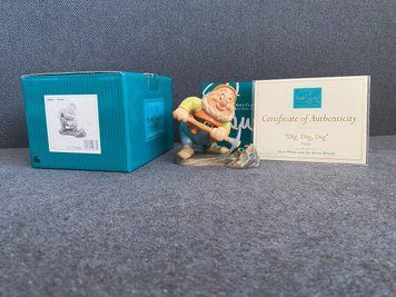 Feliz &ndash; WDCC Disney Classics &ldquo;Dig Dig Dig&rdquo; | Blancanieves y los Siete Enanitos | Figura | Disney