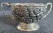 Japanese vintage silver-plated sugar bowl and creamer