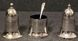 Vintage silver-plated cruet set made in England, Sheffield