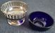 Vintage silver-plated Yeoman Sugar Bowl with Cobalt blue Glass Liner