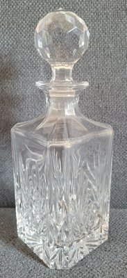 Vintage crystal decanter.
