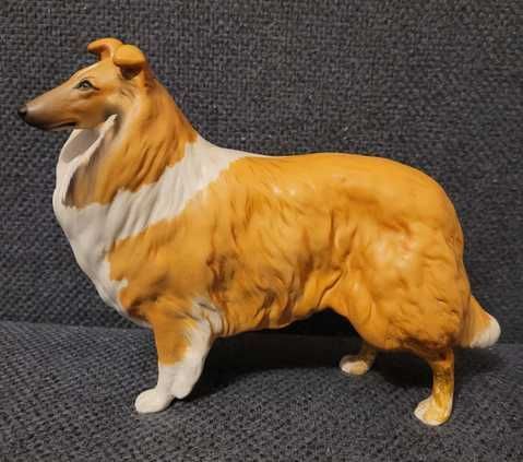 Beswick Porcelain Collie Figurine Mid 20th Century England