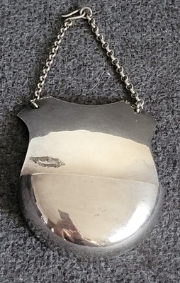 Antique rare silver-plated drop trap