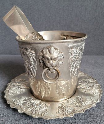 Vintage wine bottle set.