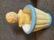 Antique Porcelain Figurine Set Boy and Girl in Baskets Germany