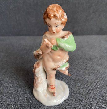 Anjel na korčuliach &ndash; Sandizell Hoffner & Co Dresden | Porcel&aacute;n | Nemecko, 1970&ndash;1979