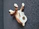 Vintage porcelain figurine of a boxer dog