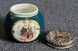 Very rare Antique English Edwardian solid sterling topped hand painted porcelain pot,