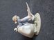 Lladro Porcelain Figurine &ldquo;Wild Goose Chase&rdquo; No.5553 &mdash; Girl with Goose, Collectible Model