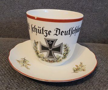 Rare coffee service from World War I