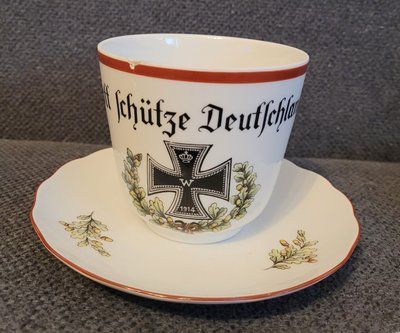 Rare coffee service from World War I