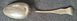 Antique silver-plated spoon and sugar tongs