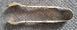 Antique silver-plated spoon and sugar tongs