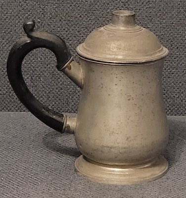A RARE antique tin inhaler mug.