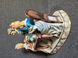 Ceramic Figurine Tea Time Multi-Figure Composition