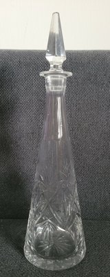 Vintage crystal decanter.