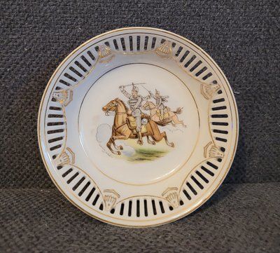 German Empire: World War I patriotic porcelain bowl