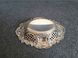 Vintage sterling silver trinket tray decorated with beautiful coinage