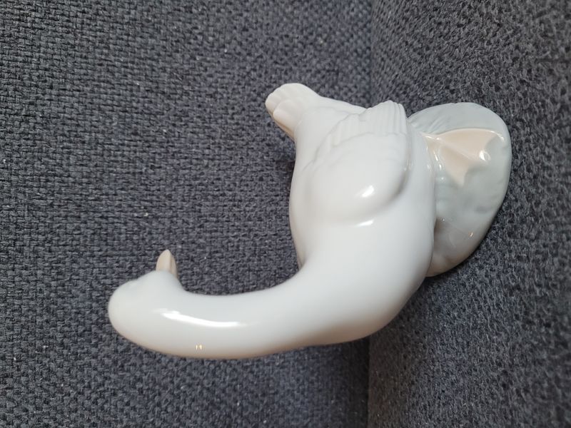 Vintage porcelanowa figurka NAO by Lladro &bdquo;Goose&rdquo; &mdash; kolekcjonerska figurka gęsi, Hiszpania