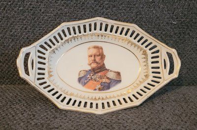 Vintage Patriotic Porcelain Bowl WW1