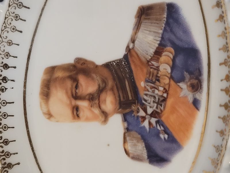 Vintage Patriotic Porcelain Bowl WW1