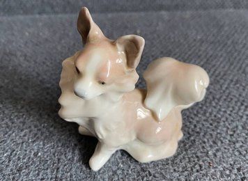 Lladro "Small Dog" | 1971&ndash;1985 | Porcelana | Espa&ntilde;a