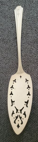 A wonderful rare antique cake spatula in Art Deco style