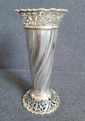 Antique vase sterling silver late 19th century.