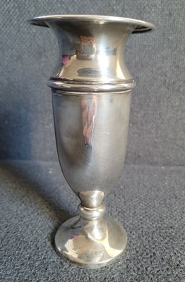 Antique vase sterling silver. The vase was made in England, Birmingham in 1924