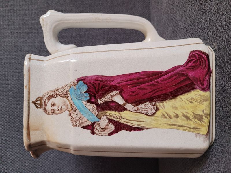 Victorian Jubilee Jug &ldquo;Jubilee 1887&rdquo;, Great Britain, 19th Century