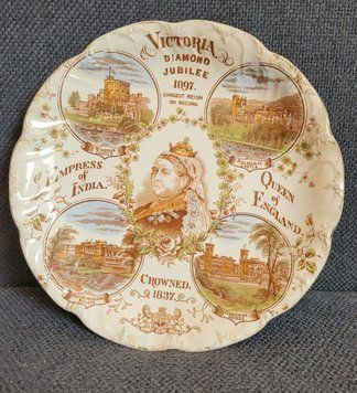 Antikv&aacute;rn&iacute; pamětn&iacute; tal&iacute;ř &bdquo;Victoria Diamond Jubilee 1897&ldquo;, Velk&aacute; Brit&aacute;nie, 19. stolet&iacute;