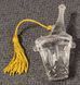 Crystal bottle and bucket for champagne Gorham lead crystal 2000 release