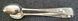 Vintage set of silver-plated tea spoons (12 pieces) and sugar tongs