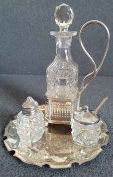 Vintage cruet Set for spices