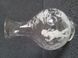 Antique beautiful glass decanter/vase and glass in the shape of a boot