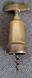 Vintage Italian Brass Corkscrew