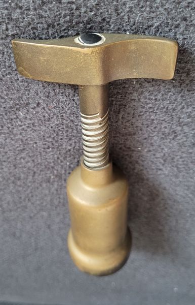 Vintage Italian Brass Corkscrew