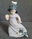 NAO by Lladro &ldquo;Girl with Puppy&rdquo; | 1987 | Porcelain | Spain