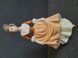 Vintage Alfretto Porcelain Figurine Girl in Brown Victorian Dress 17.5 cm