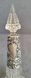 Antique Crystal Perfume flask with Silver collar Henry Williamson 1902