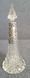 Antique Crystal Perfume flask with Silver collar Henry Williamson 1902