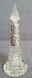 Antique Crystal Perfume flask with Silver collar Henry Williamson 1902