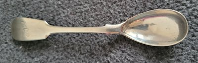 Antique sterling silver teaspoon