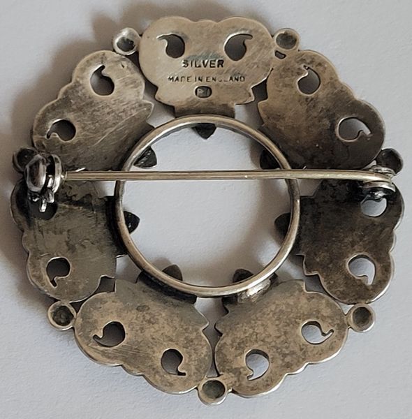 Vintage Brooch Sterling Silver