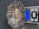 Antique trinket tray sterling silver decorated with beautiful coinage
