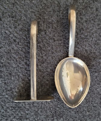 Vintage spoon and Pusher 925 Sterling Silver