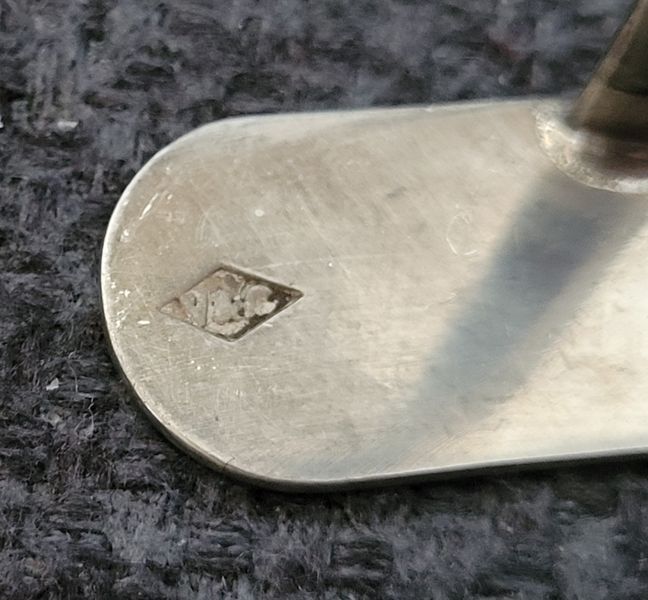 Vintage spoon and Pusher 925 Sterling Silver