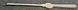 Antique silver-plated lobster fork. The silver-plated lobster fork