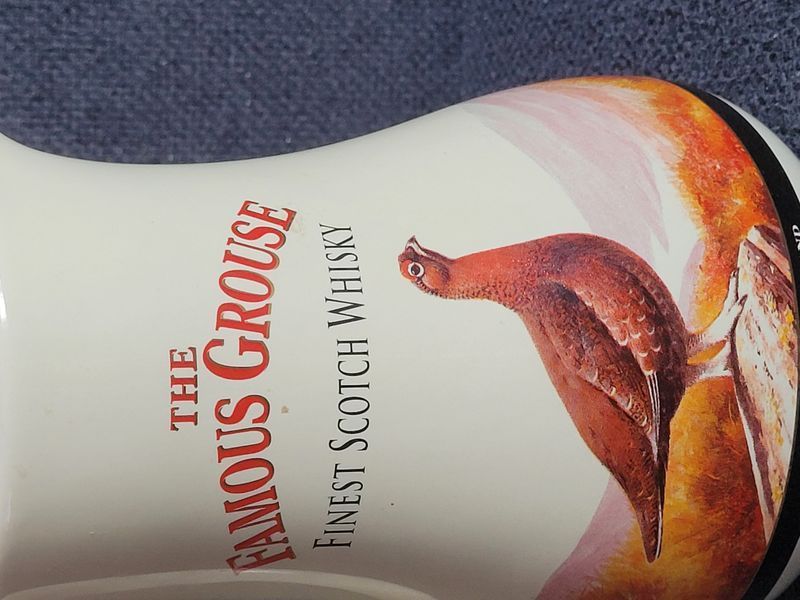 Magnificent rare Vintage large ceramic Jug Famous Grouse Finest Scotch Whisky