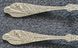 Vintage silver-plated children's fork and spoon
